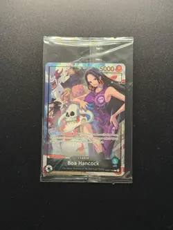 2025 One Piece Card Game Promo OP07-038 Boa Hancock PSA Magazine Promo READ - Image 1