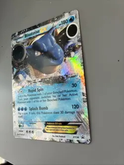 Pokemon TCG Card - Blastoise EX XY30- XY Black Star Promo - LP - Image 2