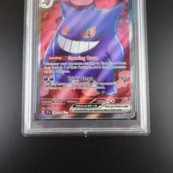 PSA 10 Gengar ex 193/162 Pokemon Temporal Forces Graded Card - Image 3