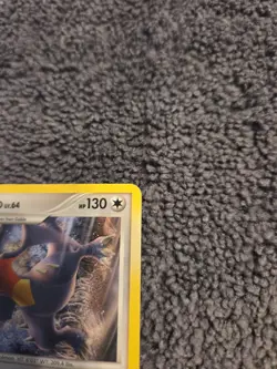 Pokemon Garchomp Rare Stage 2 Card 130 HP 1/17 POP Series 9 2009 English - Image 4