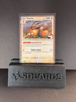 Dodrio Holo Pokemon Prize Pack Series 5 Promo Pokemon Card Play Stamp Mew - Image 1