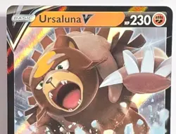 Ursaluna V 102/195 Silver Tempest Ultra Rare Full Art Pokemon TCG Card LP+ - Image 3