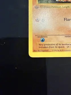 Pokemon Growlithe 28/102 1st Edition Shadowless Base Set Card Unplayed Near Mint - Image 2
