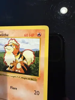 Pokemon Growlithe 28/102 1st Edition Shadowless Base Set Card Unplayed Near Mint - Image 4