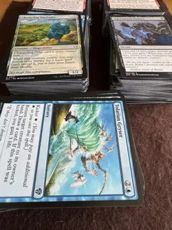 MAGIC THE GATHERING 500 CARDS UNSORTED MTG JOB LOT BULK BUNDLE - Image 1
