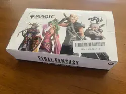 Magic: The Gathering Final Fantasy Play Booster Box (30 packs) slightly opened - Image 2