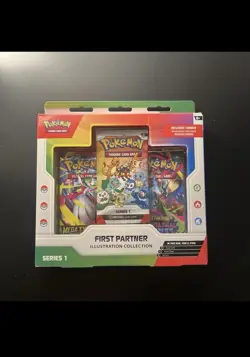 Pokemon TCG First Partner Illustration Collection Series 1 New Sealed - Image 1