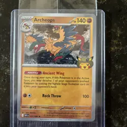 Pokemon Archeops Promo Card 051/086 - Fossil Museum Exclusive - Unopened - Image 3