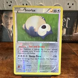 The Pokemon Company Snorlax Generations 58/83 Reverse Holo Rare 130 HP English - Image 1