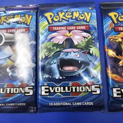 Pokemon TCG XY Evolutions X 4 Sealed Booster Packs - Full Art Set Sealed - Image 3