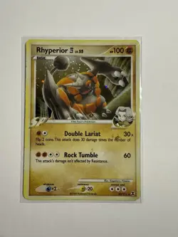 Pokemon TCG Rhyperior 4 Rising Rivals 32/111 Holo Exclusive Cosmos Holo Rare - Image 4