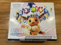 Factory Sealed Pokemon Prismatic Evolutions Elite Trainer Box - ETB - Small Tear - Image 1
