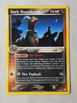 NM Dark Houndoom - Non-Holo #37 Team Rocket Returns Pokemon TCG - Image 1