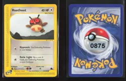 Hoothoot 65/144 Common Skyridge Pokemon - Image 1