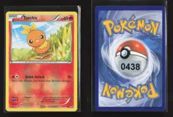 Torchic 12/111 Reverse Holo Common Furious Fists Pokemon NM - Image 1