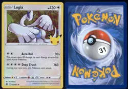 Lugia 022/025 Rare Celebrations Pokemon NM - Image 1