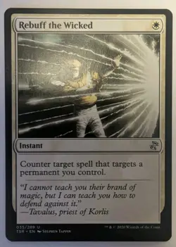Rebuff the Wicked Time Spiral Remastered - MTG - Image 1