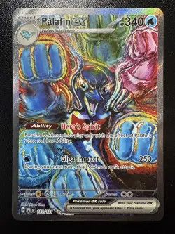 Pokemon TCG Palafin EX 151/131 Prismatic Evolutions - Image 1
