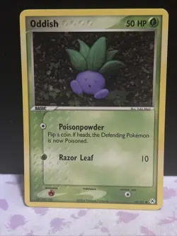 Oddish 68/101 Hidden Legends Pokemon TCG Regular Lightly Played - Image 1