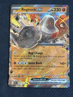 Regirock ex 107/217 - Me Ascended Heroes - English - Pokemon TCG - Image 1