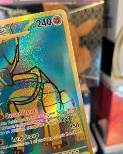 Pokemon Ting-Lu ex 244/091 SV: Paldean Fates Holo LP- - Image 2