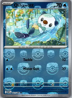 Sv: White Flare Pokemon TCG Oshawott - Image 1