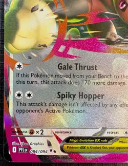2025 Pokemon - Mega Lopunny Ex 84/94 - Phantasmal Flames - DOUBLE RARE HOLO - Image 4