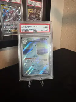 2025 POKEMON EN DEWGONG #097 PHANTASMAL FLAMES ILLUSTRATION RARE PSA 10 GEM MINT - Image 1