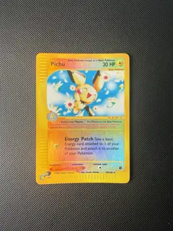 Pokemon Pichu holo reverse 2002 expedition 58/165 eng - Image 1