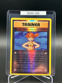 Pokemon TCG Misty's Determination 80/108 XY Evolutions Reverse Holo B0002-039 - Image 1