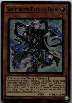 Sage with Eyes of Blue Ultra Rare Battles of Legend: Chapter 1 BLC1-EN014 LP - Image 1