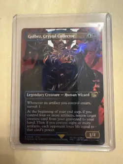 MTG Golbez, Crystal Collector (Borderless) (Surge Foil) Final Fantasy - Image 1