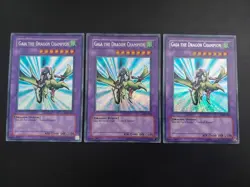 Yugioh - Gaia the Dragon Champion LOB-125 Secret Rare x1 - Image 1