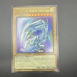 Blue-Eyes White Dragon LCKC-EN001 Ultra Rare (Version 2) - Image 3