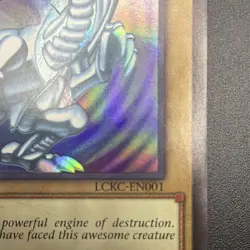 Blue-Eyes White Dragon LCKC-EN001 Ultra Rare (Version 2) - Image 4