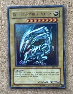 Konami Yu-Gi-Oh! Blue-Eyes Dark Magician Red-Eyes Lot 3 1st Ed EN - Image 1