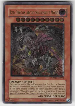 Red Dragon Archfiend/Assault Mode (UTR) CRMS-EN004 Crimson Crisis YU-GI-OH - Image 1
