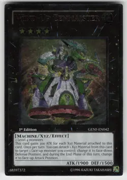 Wind-Up Zenmaister (UTR) GENF-EN042 Ultimate Rare 1st Edition YU-GI-OH - Image 1