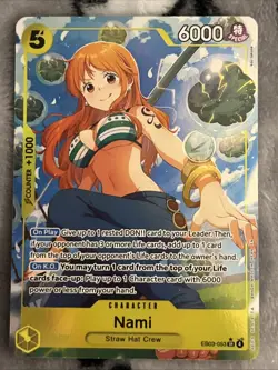 Nami (053) (Alternate Art) EB03-053 Extra Booster: One Piece Heroines Edition - Image 2