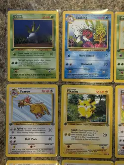 Lot Of 16 Limited Edition Original Pokemon Cards, All In Sleeves. Good Condition - Image 2