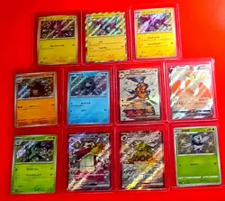 Pokemon Shiny Bundle Of 11 Cards - Image 1
