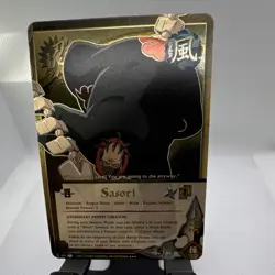 Naruto CCG Sasori Rogue Ninja Card Bandai 2007 #481 Foil 1st Edition English - Image 1