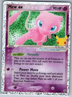 Mew ex 88/92 Celebrations: Classic Collection - Pokemon Card - NM - Image 1