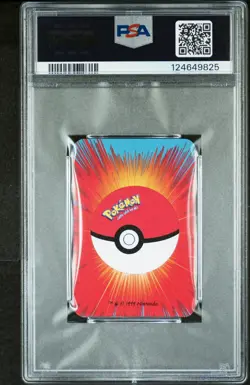 PSA 10 GEM MINT 1999 POKEMON MINI PLAYING CARDS Blue Charmander King of hearts - Image 2