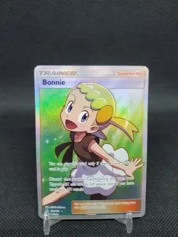 Bonnie 128/131 Forbidden Light Full Art Trainer LP Pokemon Card - Image 1
