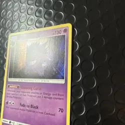Pokemon Gengar Holo Rare TCG Card Crimson Invasion 38/111 NM - Image 2