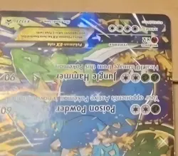 Pokemon TCG Venusaur EX Full Art Holo XY Black Star Promo Heavely Played xy123 - Image 2