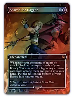 MTG | Search For Dagger ✨FOIL✨ [FINAL FANTASY Scene] - Image 1