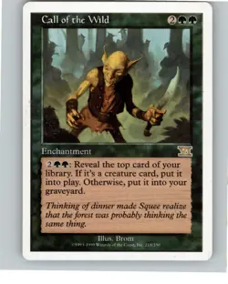 MTG Call of the Wild R Classic Sixth Edition 218 LP Magic The Gathering - Image 1