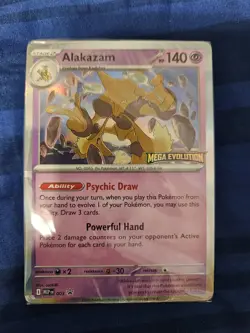 Sealed Alakazam Mega Evolution Build & Battle Pokemon Deck 2025! Ship 1 Day - Image 1